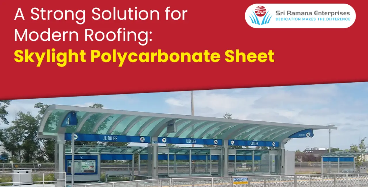 Skylight polycarbonate sheet
